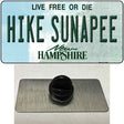 Hike Sunapee New Hampshire Novelty Metal Hat Pin