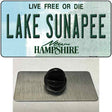 Lake Sunapee New Hampshire Novelty Metal Hat Pin