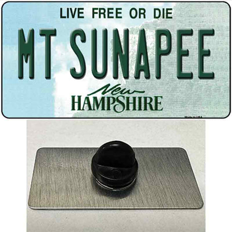 Mount Sunapee New Hampshire Novelty Metal Hat Pin