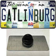 Gatlinburg License Plate Art Novelty Metal Hat Pin