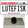 Lutefisk Wisconsin Novelty Metal Hat Pin