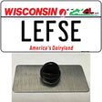 Lefse Wisconsin Novelty Metal Hat Pin