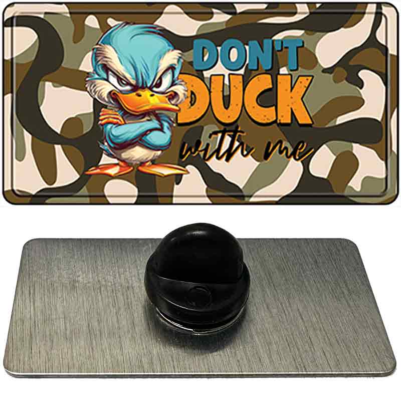 Dont Duck with Me Novelty Metal Hat Pin PIN-LP-14460