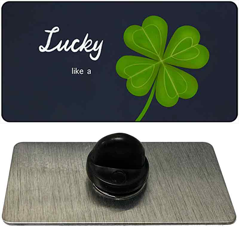 Lucky like a Clover Novelty Metal Hat Pin PIN-LP-14463