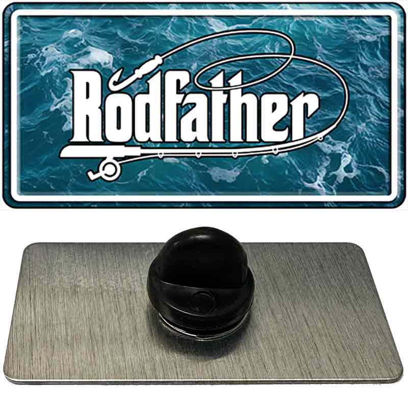 Rodfather Novelty Metal Hat Pin PIN-LP-14467