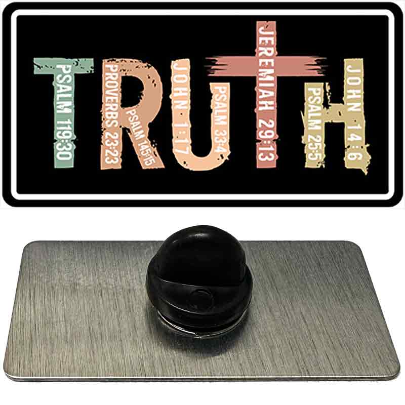 Truth Novelty Metal Hat Pin PIN-LP-14472