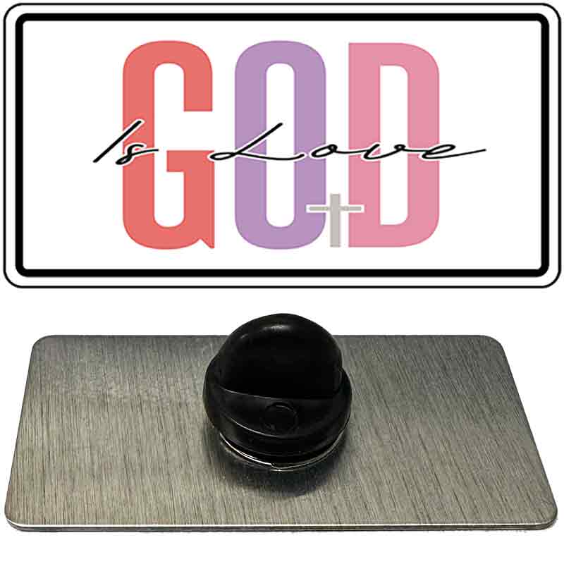 God Is Love Novelty Metal Hat Pin PIN-LP-14474