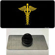 Caduceus Novelty Metal Hat Pin