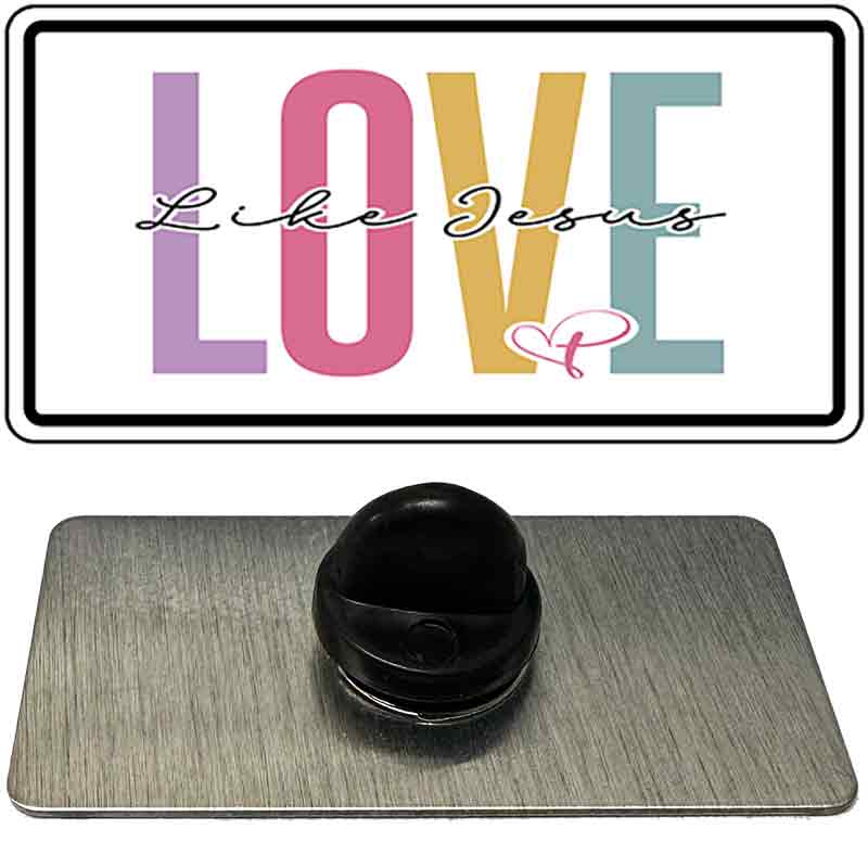 Love Like Jesus Novelty Metal Hat Pin PIN-LP-14487