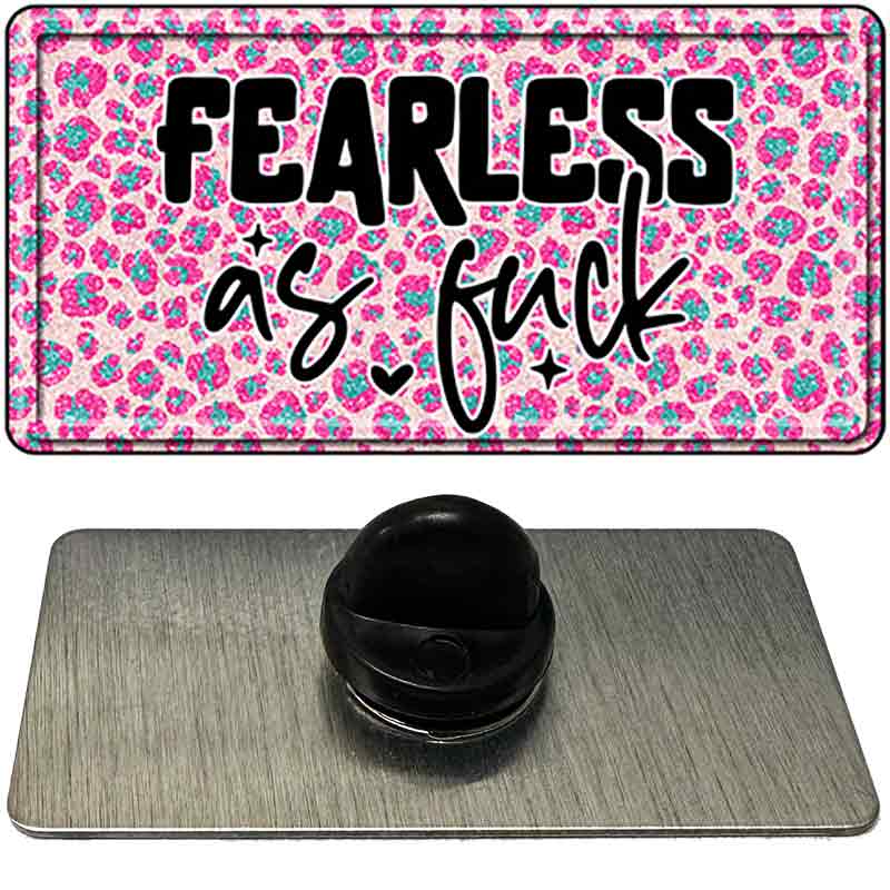 Fearless as Novelty Metal Hat Pin PIN-LP-14493