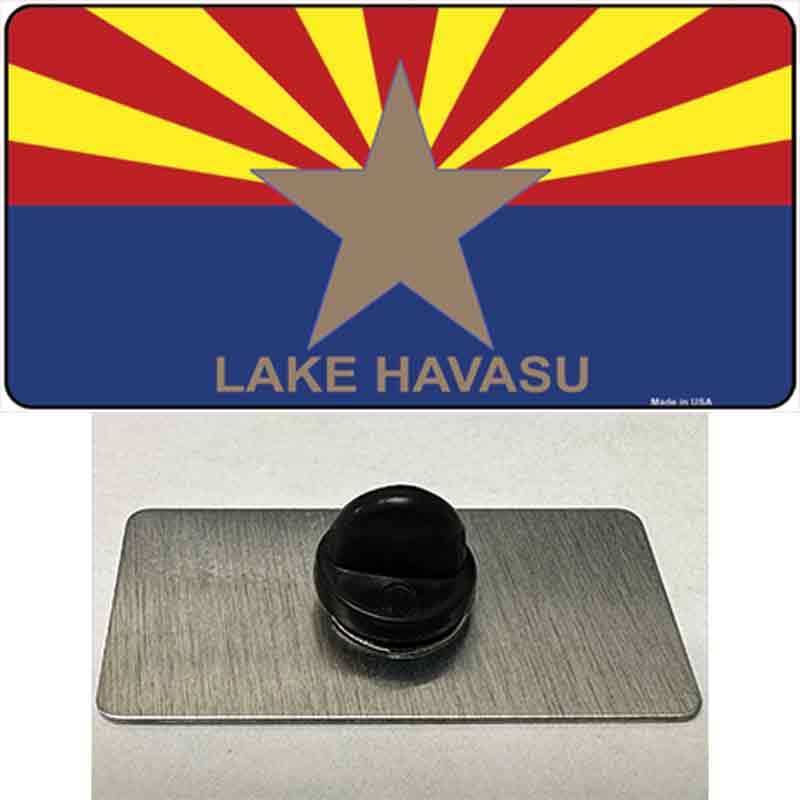 Lake Havasu Arizona State Flag Novelty Metal Hat Pin