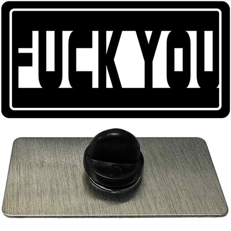 F-ck You Hidden Novelty Metal Hat Pin PIN-LP-14555