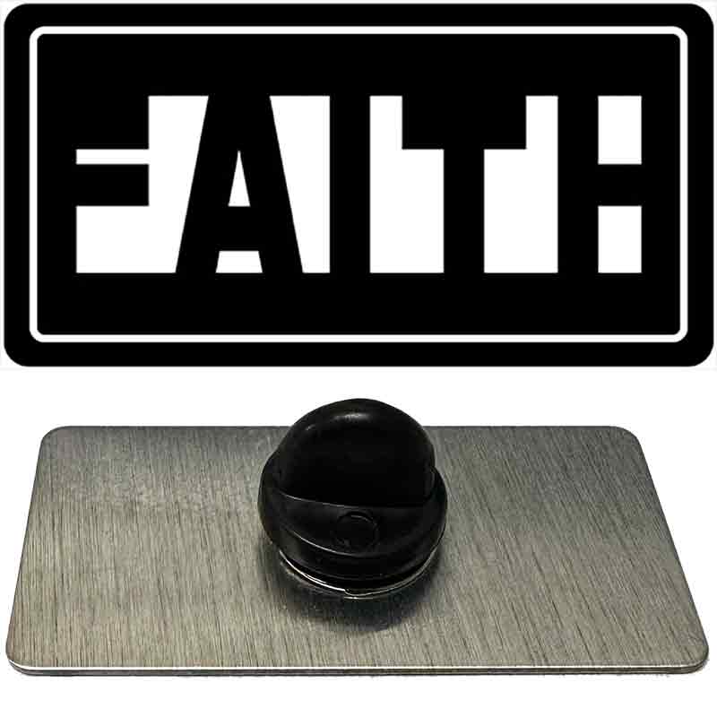 Hidden Faith Novelty Metal Hat Pin PIN-LP-14557
