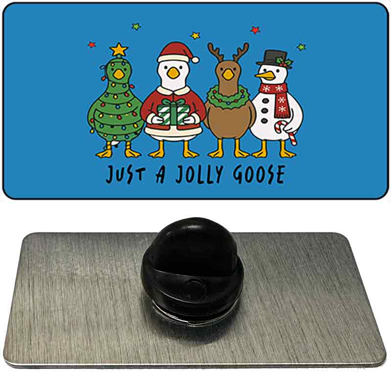Just A Jolly Goose Novelty Metal Hat Pin PIN-LP-14564