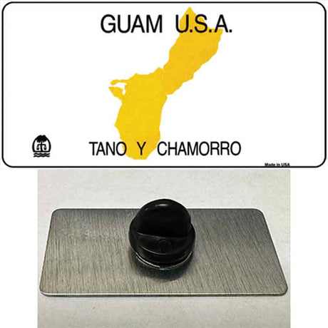 Guam State Novelty Metal Hat Pin