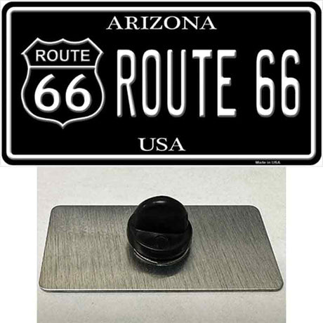 Route 66 Arizona Black Novelty Metal Hat Pin