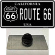 Route 66 California Black Novelty Metal Hat Pin