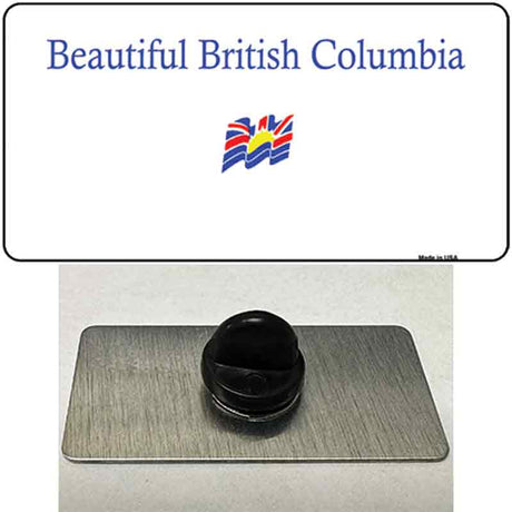 British Columbia Novelty Metal Hat Pin