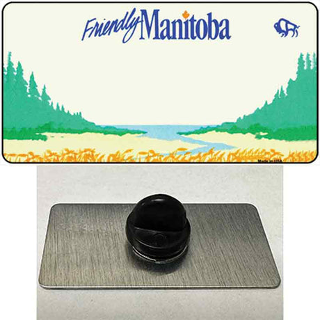 Manitoba Novelty Metal Hat Pin