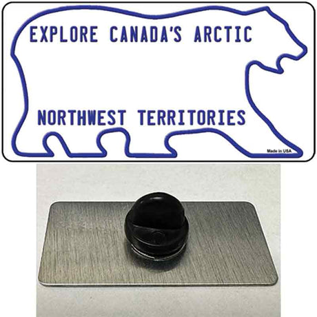 Northwest Territories Novelty Metal Hat Pin