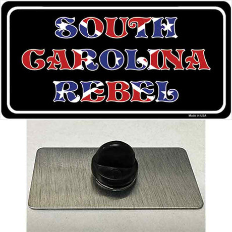 South Carolina Rebel Novelty Metal Hat Pin