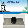 Connecticut Preserve State Blank Novelty Metal Hat Pin