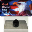 God Bless USA Eagle Novelty Metal Hat Pin