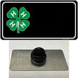 4-H Offset Novelty Metal Hat Pin