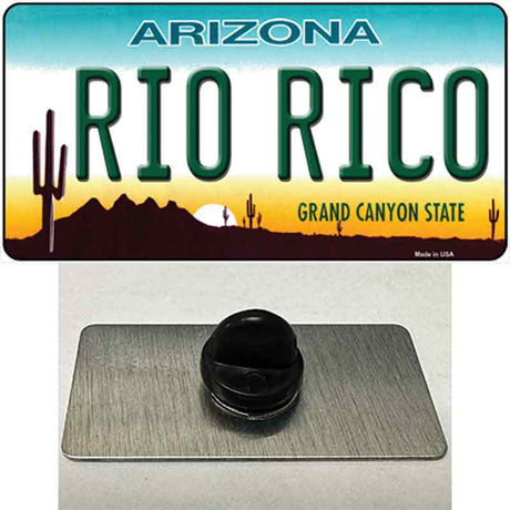 Rio Rico Arizona Novelty Metal Hat Pin