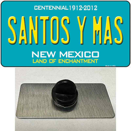 New Mexico Santos Y Mas Novelty Metal Hat Pin