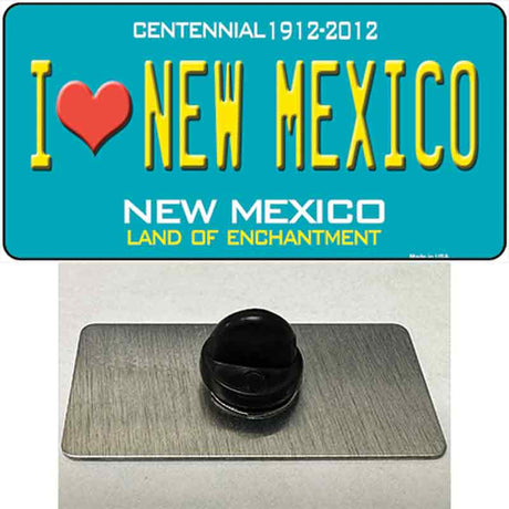 I Love New Mexico Novelty Metal Hat Pin