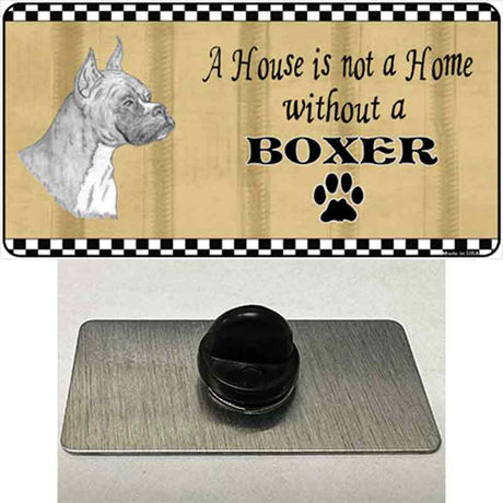 Pencil Sketch Boxer Novelty Metal Hat Pin