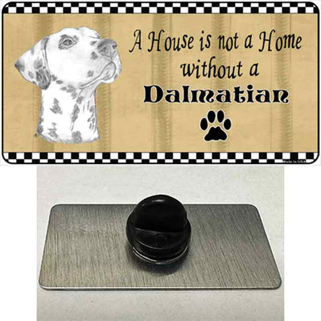 Pencil Sketch Dalmatian Novelty Metal Hat Pin