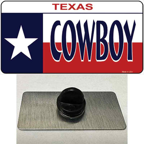 Cowboy Texas Novelty Metal Hat Pin