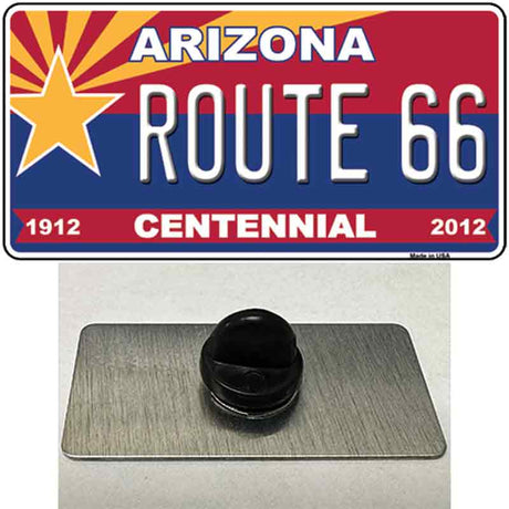 Arizona Centennial Route 66 Novelty Metal Hat Pin