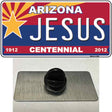 Arizona Centennial Jesus Novelty Metal Hat Pin