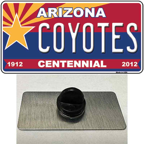 Arizona Centennial Coyotes Novelty Metal Hat Pin