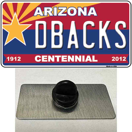 Arizona Centennial Dbacks Novelty Metal Hat Pin