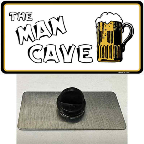 Man Cave Novelty Metal Hat Pin