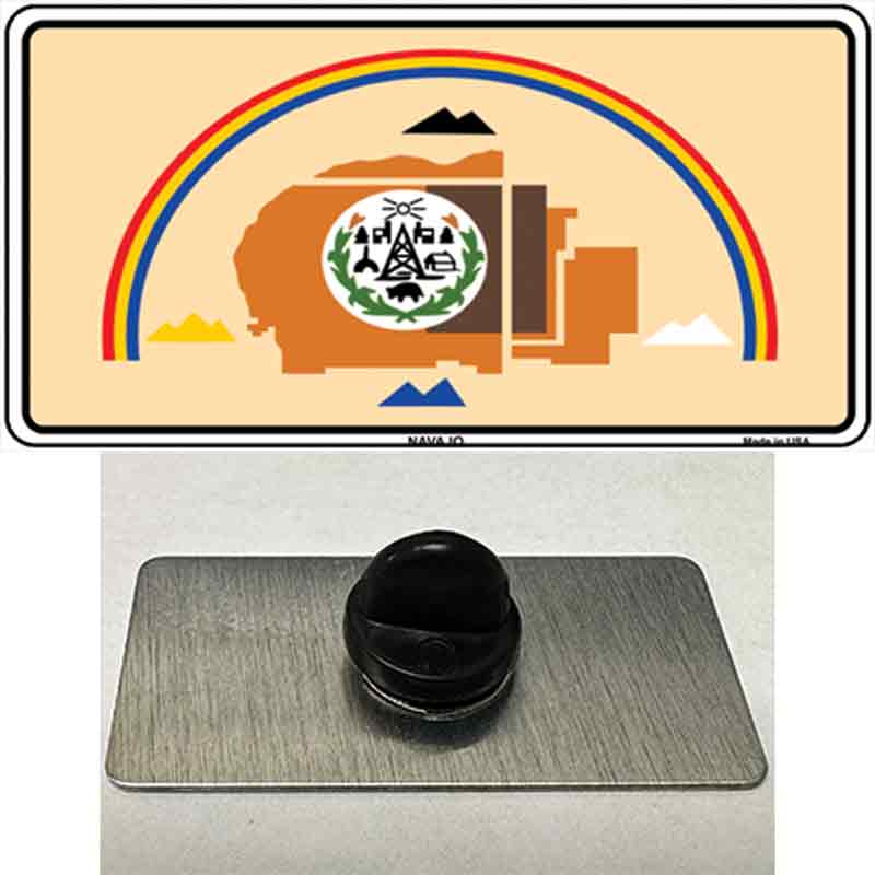 Navajo Flag Novelty Metal Hat Pin