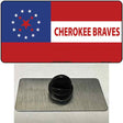 Cherokee Braves Flag Novelty Metal Hat Pin