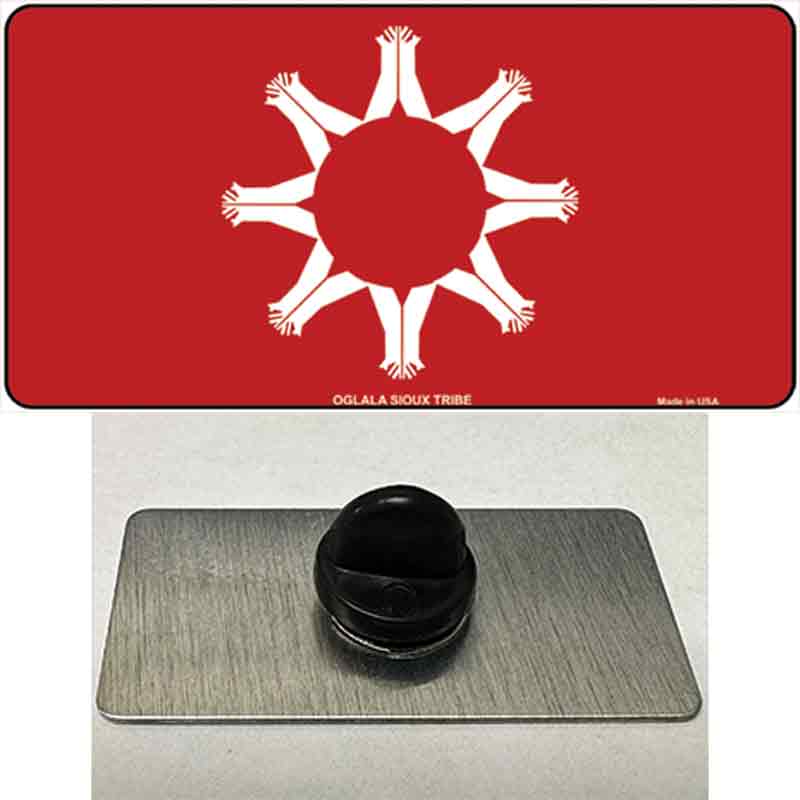 Oglala Sioux Tribe Flag Novelty Metal Hat Pin