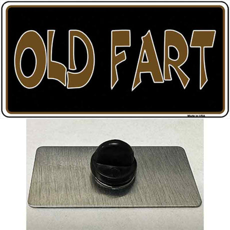 Old Fart Novelty Metal Hat Pin