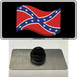 Confederate 3-D Flag Novelty Metal Hat Pin