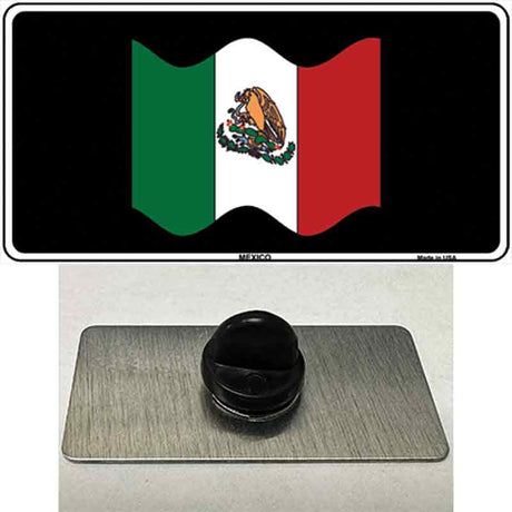 Mexico Waving Flag Novelty Metal Hat Pin