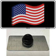 USA 3-D Flag Novelty Metal Hat Pin