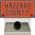 Hazard County Novelty Metal Hat Pin