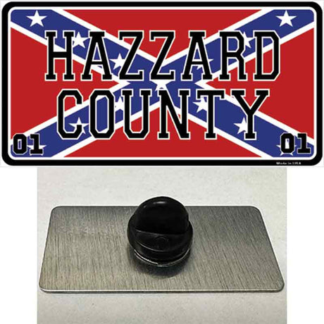 Hazard County Confederate Flag Novelty Metal Hat Pin