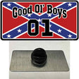 Good Ol Boys Confederate Flag Novelty Metal Hat Pin