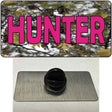 Pink Hunter Novelty Metal Hat Pin